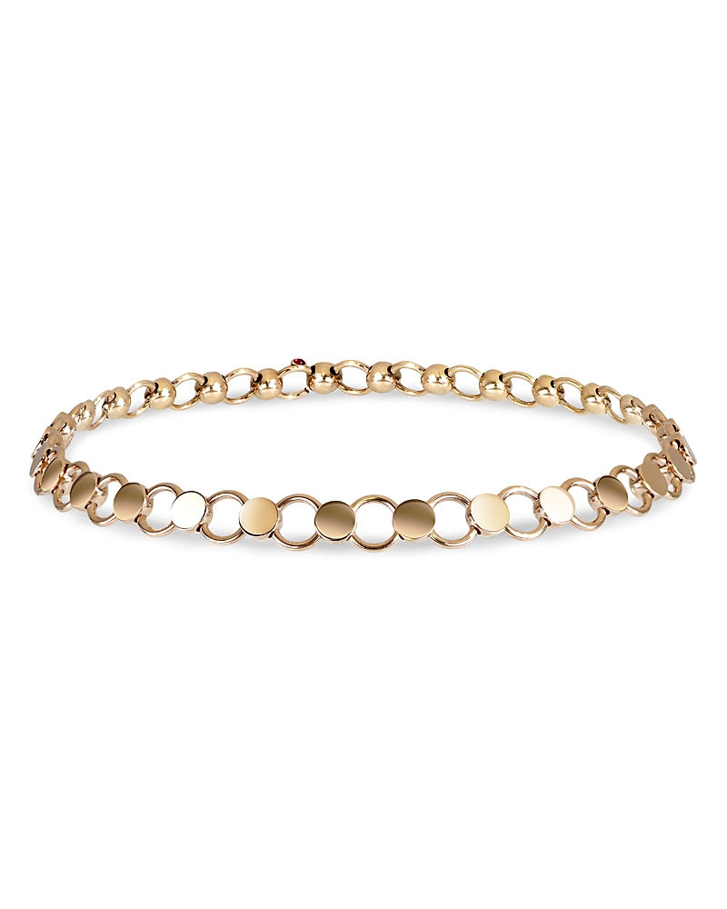 Pasquale Bruni 18K Rose Gold Luce Reversible Collier Necklace, 15.8