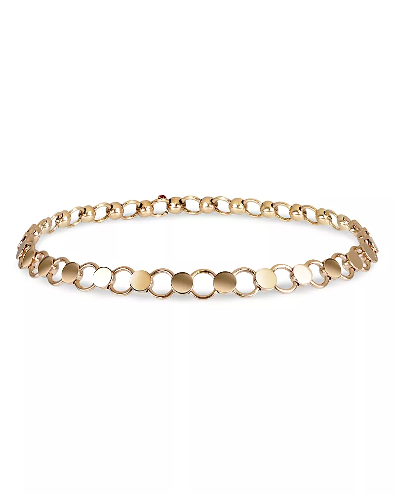 Pasquale Bruni 18K Rose Gold Luce Reversible Collier Necklace, 15.8