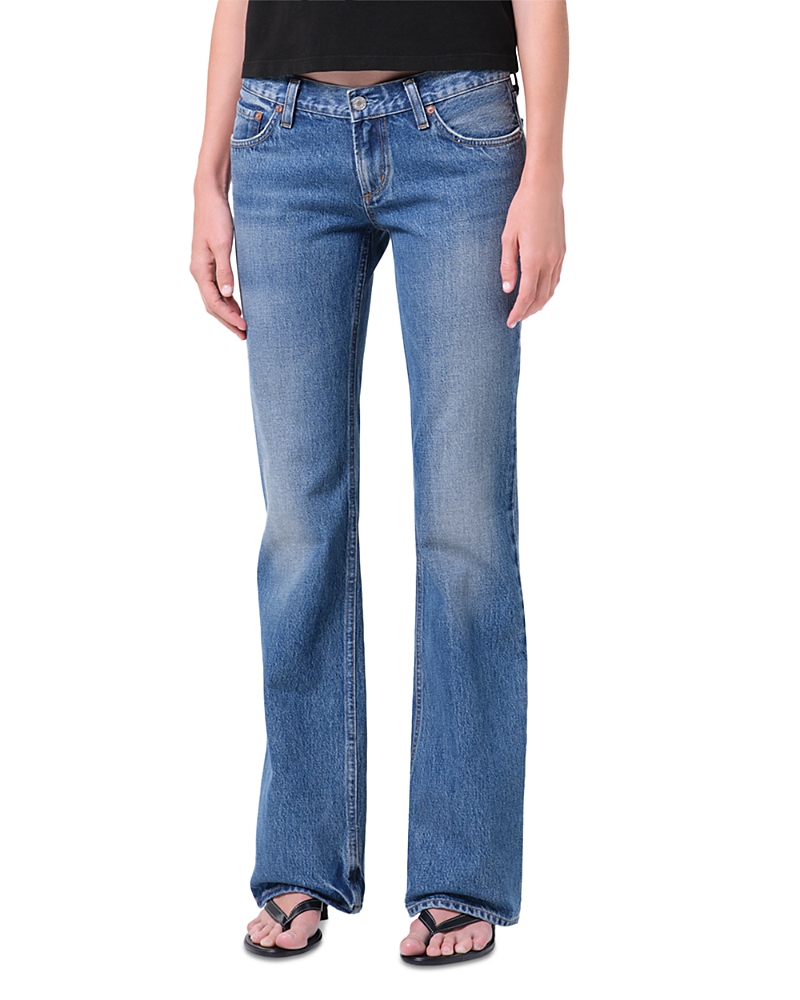 Agolde Low Rise Boot Jeans in Margin