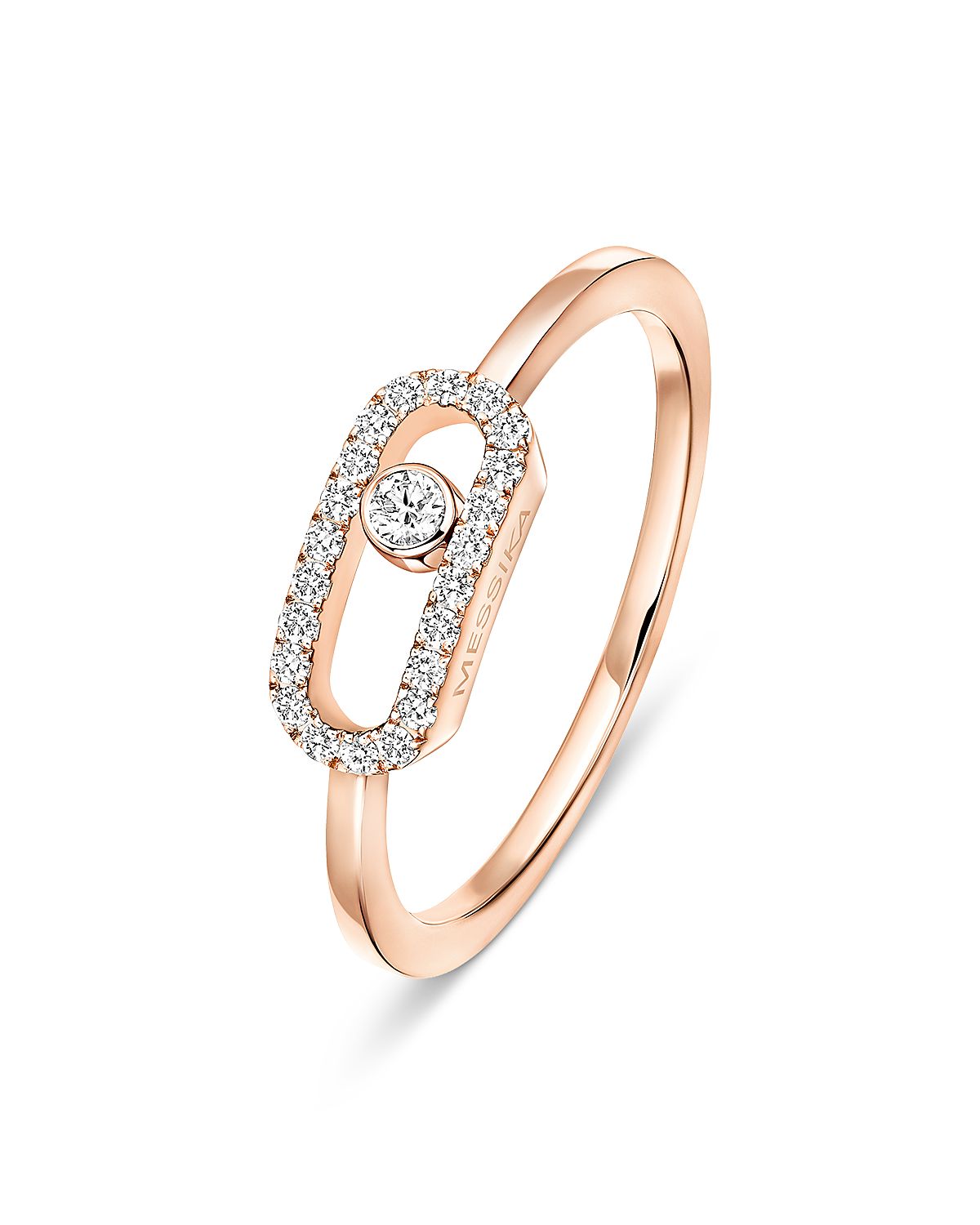 Messika Diamond Move Uno Half Pave Ring
