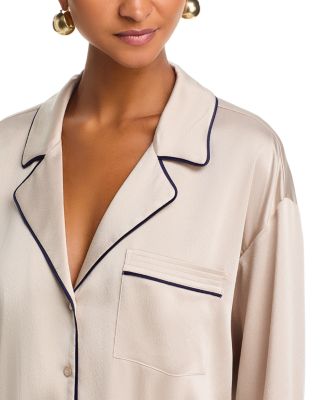 Mara Lapel Relaxed Blouse