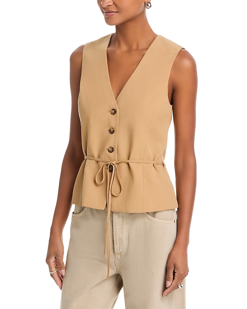rag & bone Paulette Linen Vest