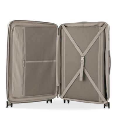 Nostos Glossy Large Expandable Spinner Checked Bag