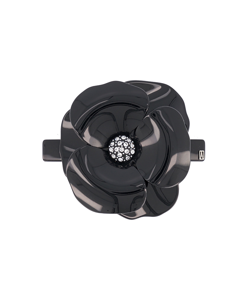 Alexandre De Paris Camelia Acetate Barette