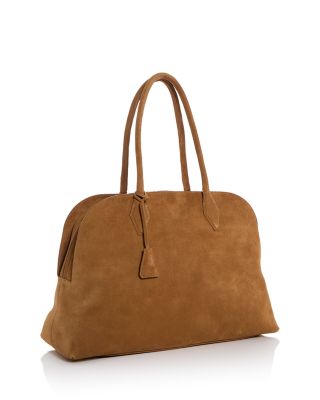 Oversized Seraphina Suede Tote