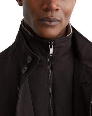 Haylen Hybrid Removable Inner Funnel Neck Overcoat