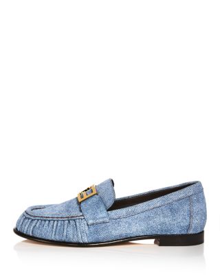 Women's Denim Loafer Flats