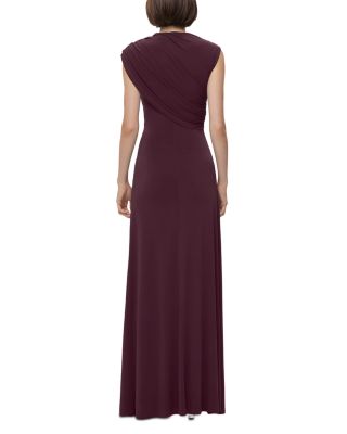 High Slit Asymmetrical Gown