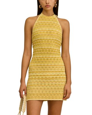 Erina Knit Halter Dress