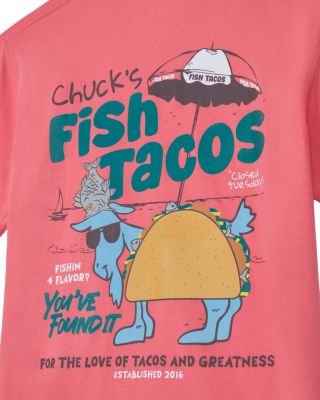 Unisex Fish Taco Graphic Tee - Big Kid