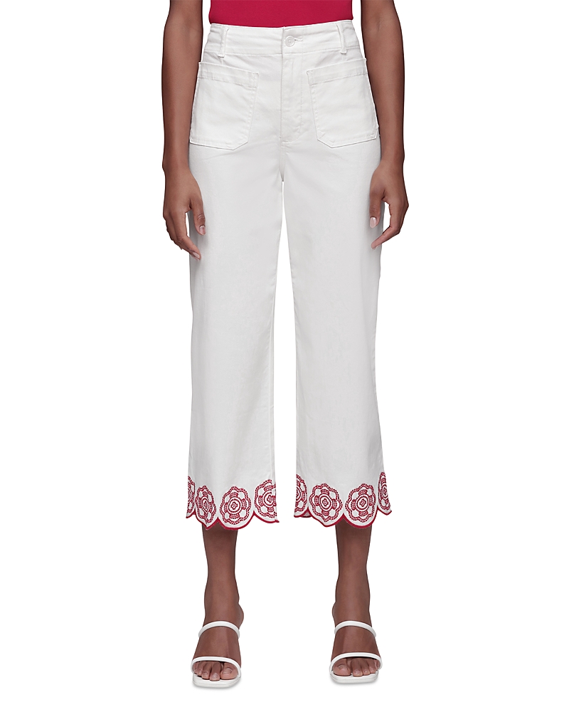 Bagatelle Embroidered Hem Pants
