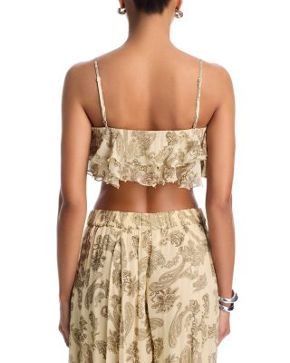 Ruffle Top & Harem Pants