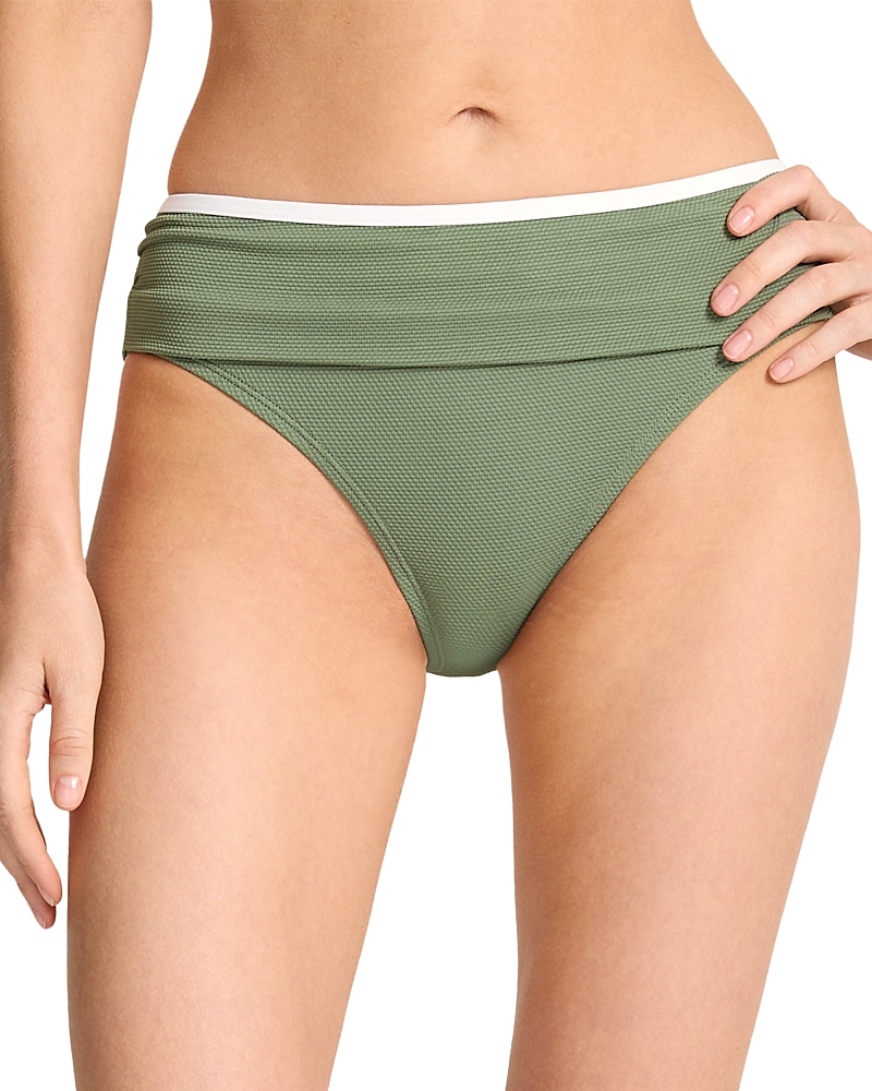Tommy Bahama Island Cays Cabana High Waist Bikini Bottom