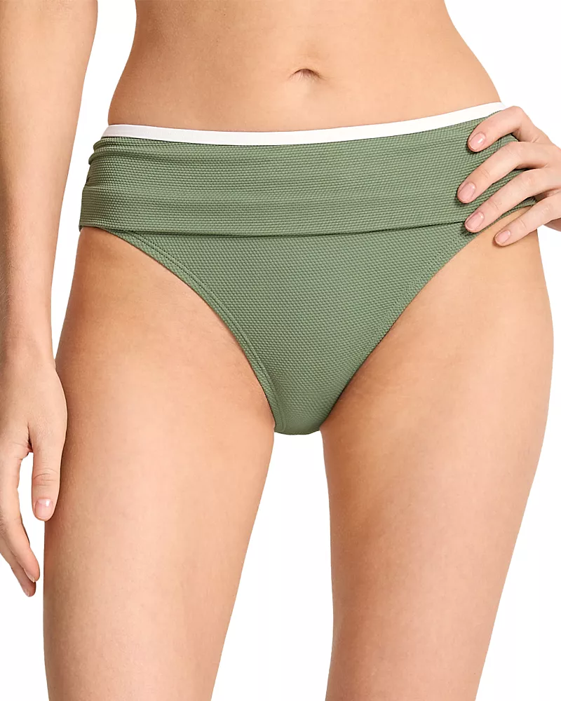 Tommy Bahama Island Cays Cabana High Waist Bikini Bottom