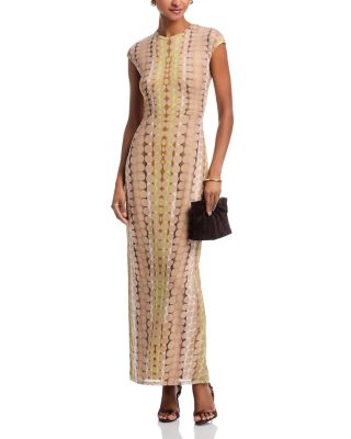 Cody Dress in Tonal Dot