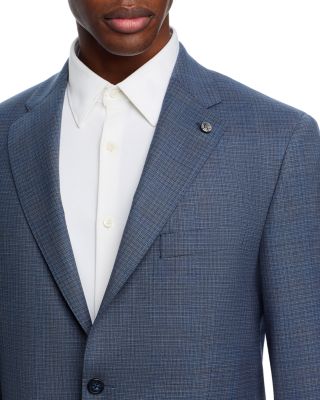 Classic Fit Tonal Plaid Loro Piana Suit