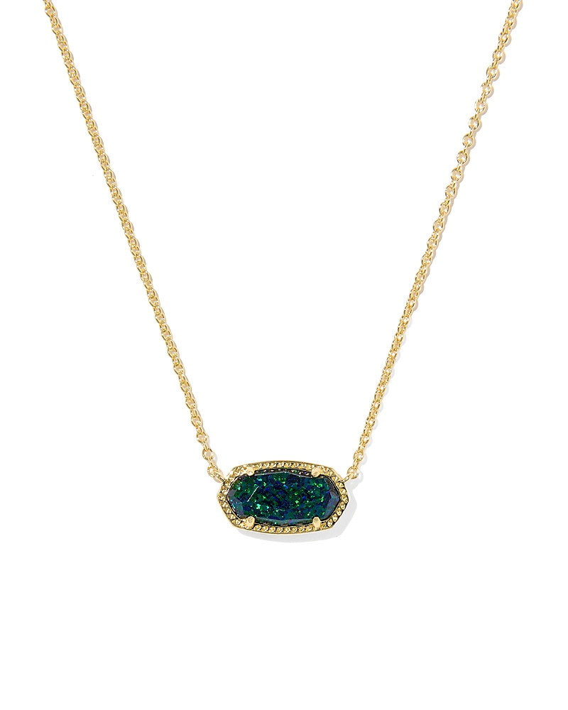 Kendra Scott Elisa Kyrocera Opal Stone Pendant Necklace, 15-17