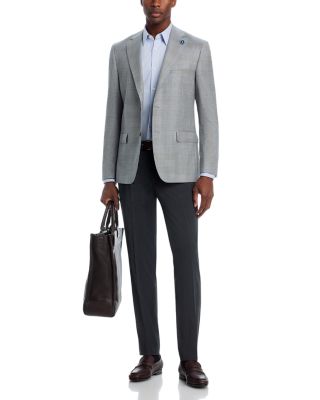 New York Classic Fit Tonal Plaid Sport Coat