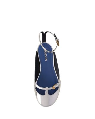  Women's Mary-Jane Ballerina in Leather