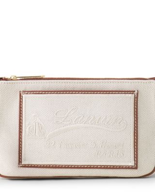  Compagnon Small Zipped Sholder Bag In Canvas