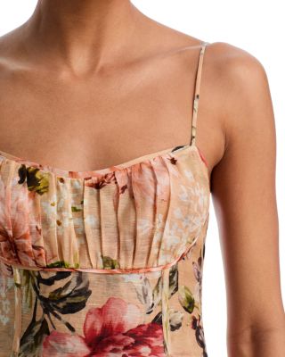 Alba Mini Dress in Wisteria Ginger Root