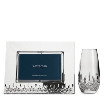 Lismore Essence Frame & Bud Vase Set