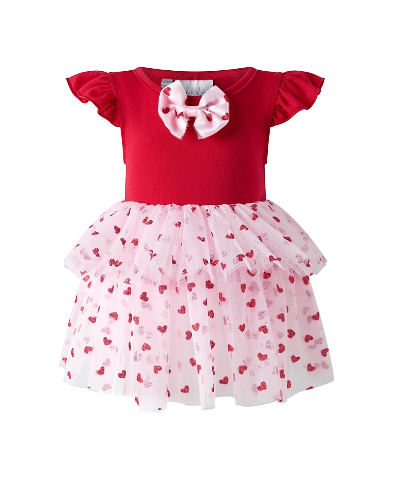Rachel Riley Girls' Heart Tulle Tutu Dress & Headband - Baby