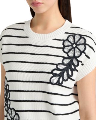 Sleeveless Sequin Detail Sweater 