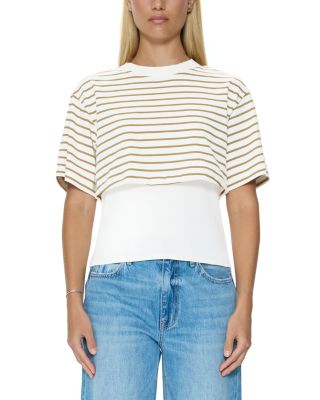 Camryn Boxy Overlay Tee