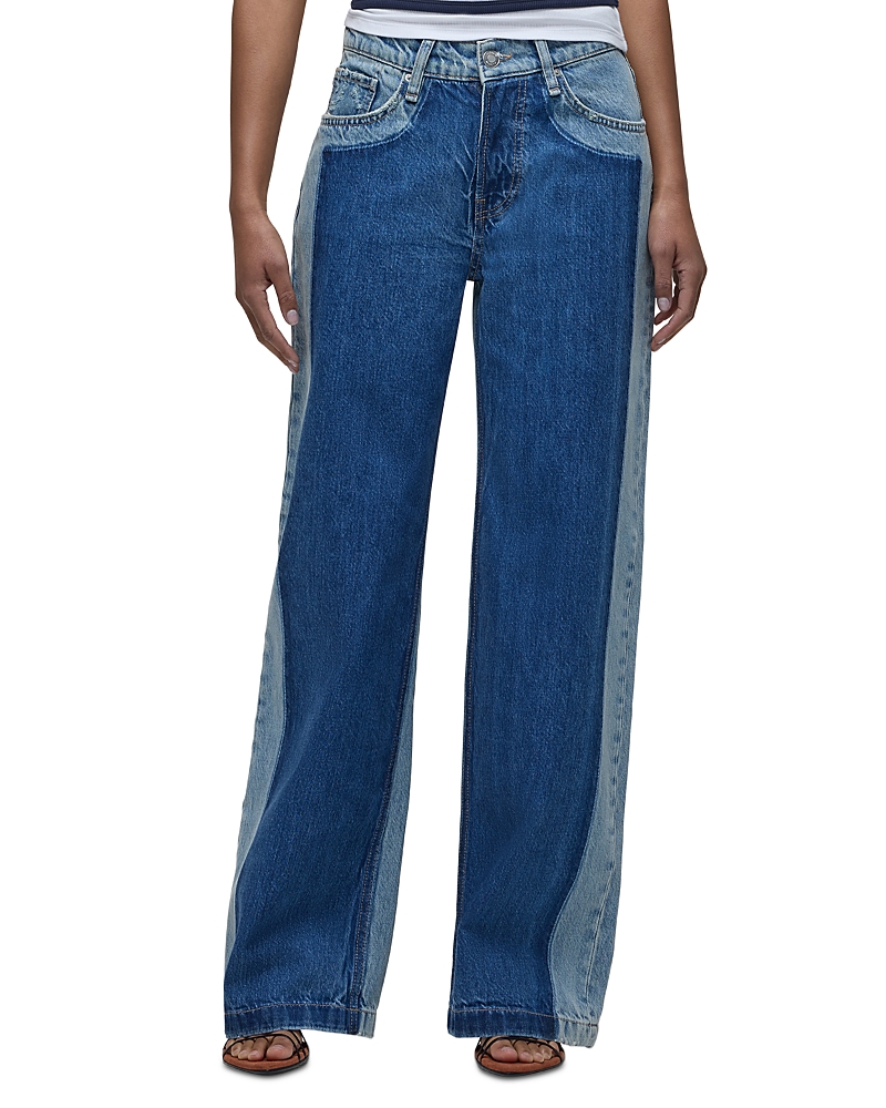 Hudson Rylee Low Rise Loose Jeans in Double Take