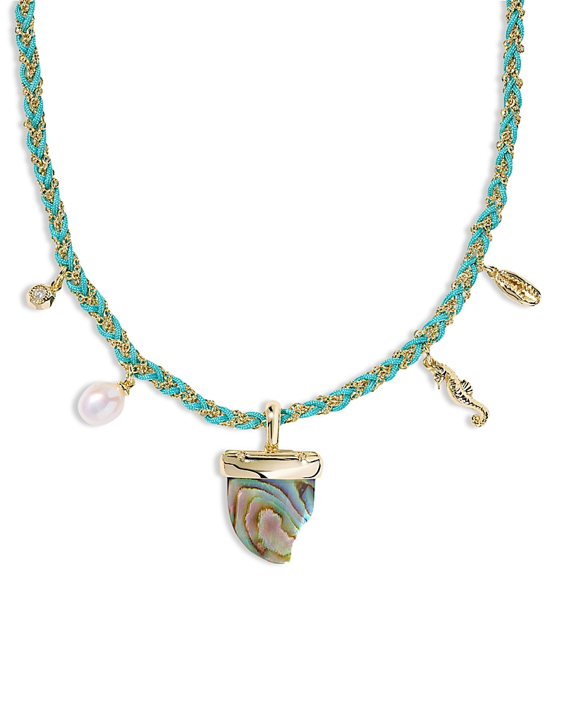 Kendra Scott Oleana Seahorse Charm Necklace, 18