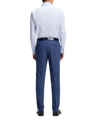 Hank Grid Slim Fit Dress Shirt