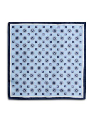 Medallion Silk Pocket Square - Exclusive 