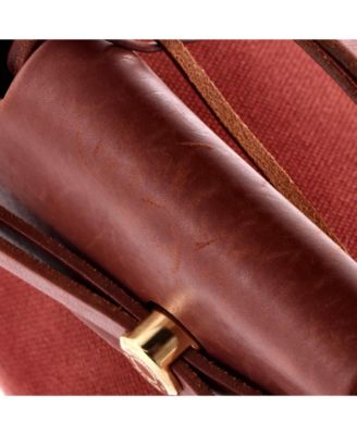 39 Herbag Zip Leather and Toile