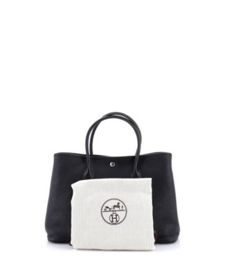 36 Garden Party Tote Leather