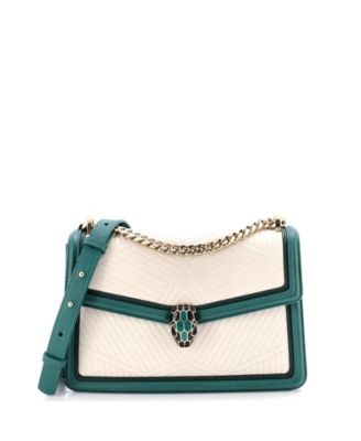 Small Serpenti Forever Shoulder Bag Quilted Leather