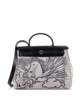 31 Herbag Zip Pegase Pop Toile and Leather