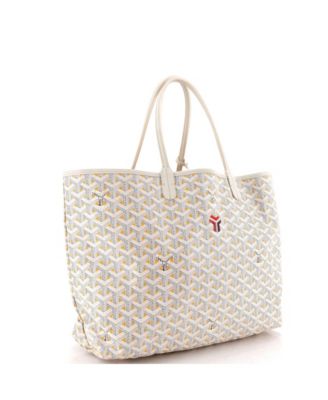 PM Saint Louis Tote Claire Voie Coated Canvas