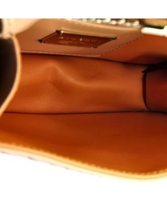 Small Serpenti Forever Square Shoulder Bag Laser Cut Leather