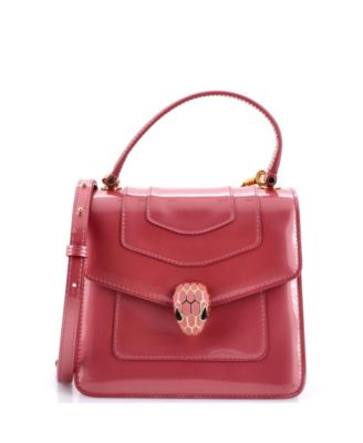 Small Serpenti Forever Top Handle Bag Patent