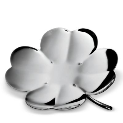 L'herbier Silver-Plated Four Leaf Clover Bowl