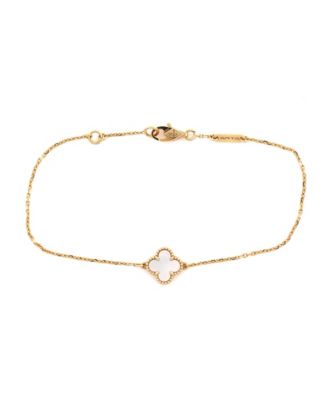  Sweet Alhambra Bracelet 18K Gold and Mother of Pearl