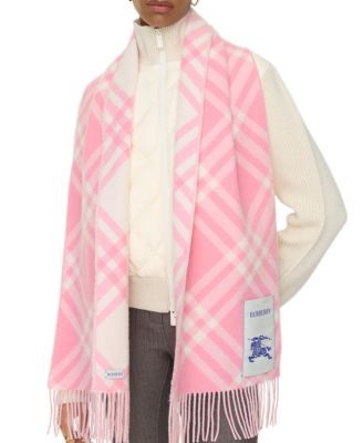 Check Cashmere Scarf