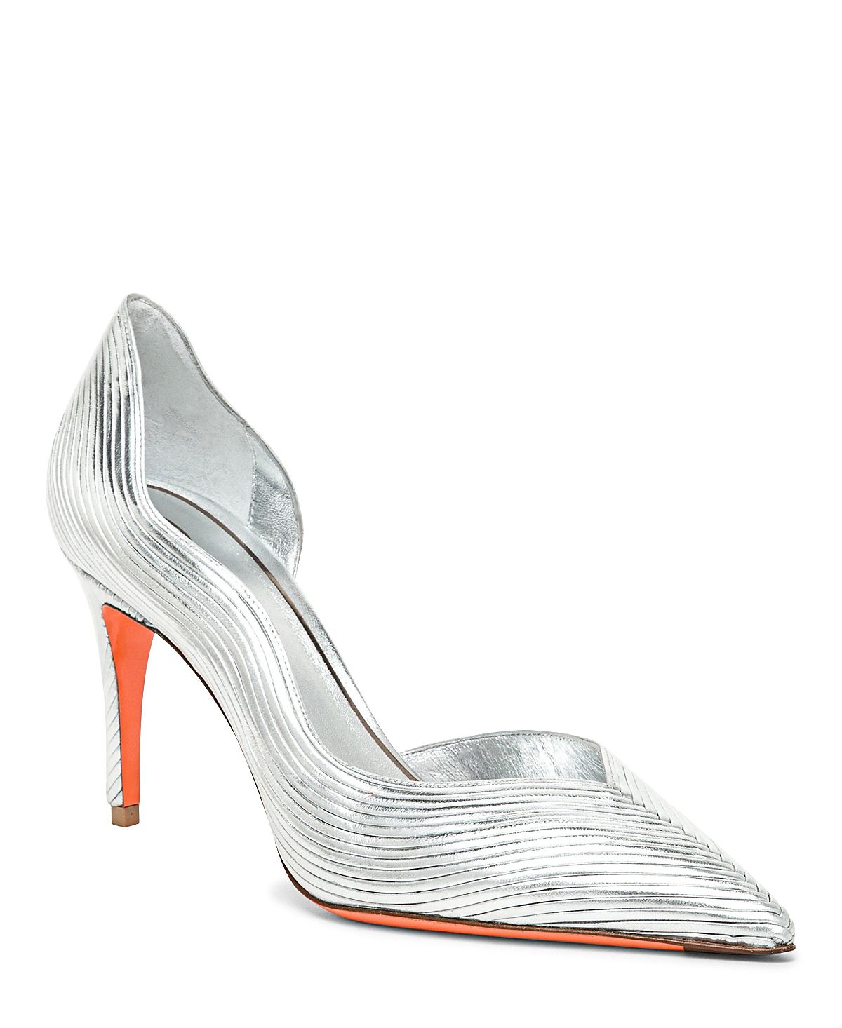 Santoni Women's Leather High-Heel Pump