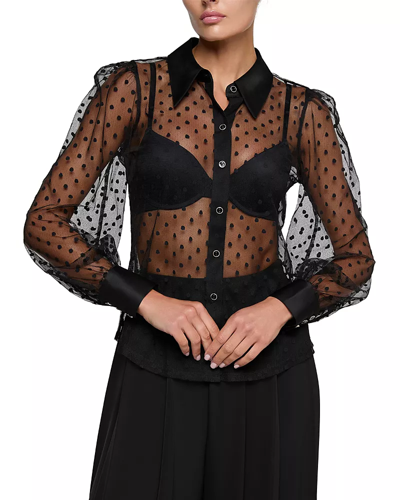 L'Agence Sophie Long Sleeve Blouse