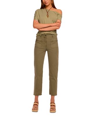 Emmy Canvas Ankle Pants