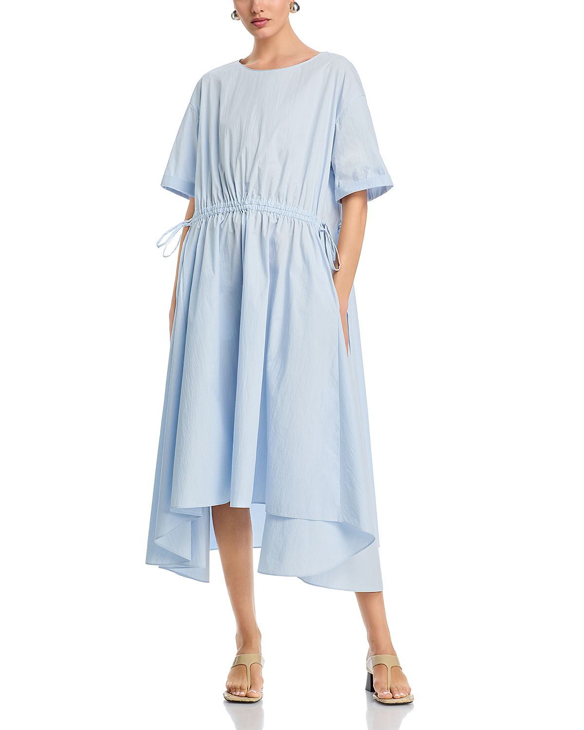 Lafayette 148 New York Gathered Waist Dress