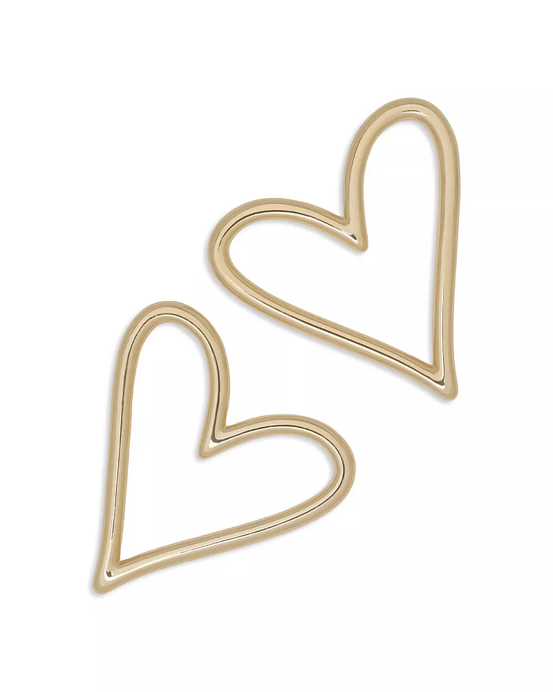 Ramy Brook Lover Small Heart Stud Earrings