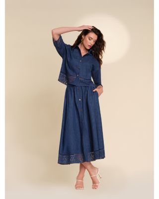 The Laylee Denim Skirt