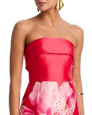 Ciara Printed Faille Dress